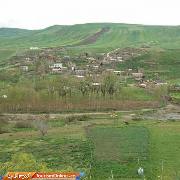 روستای گردشگری اوجاق آلازار گرمی با 5 تپه تاریخی ثبت شده