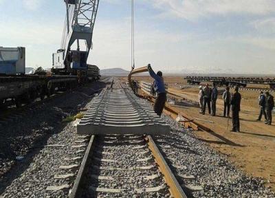 ثبت رکورد تازه بهسازی خط در راه آهن یزد