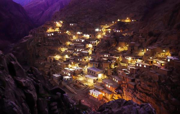 پالنگان؛ روستای زیبا در دل کوه های کردستان